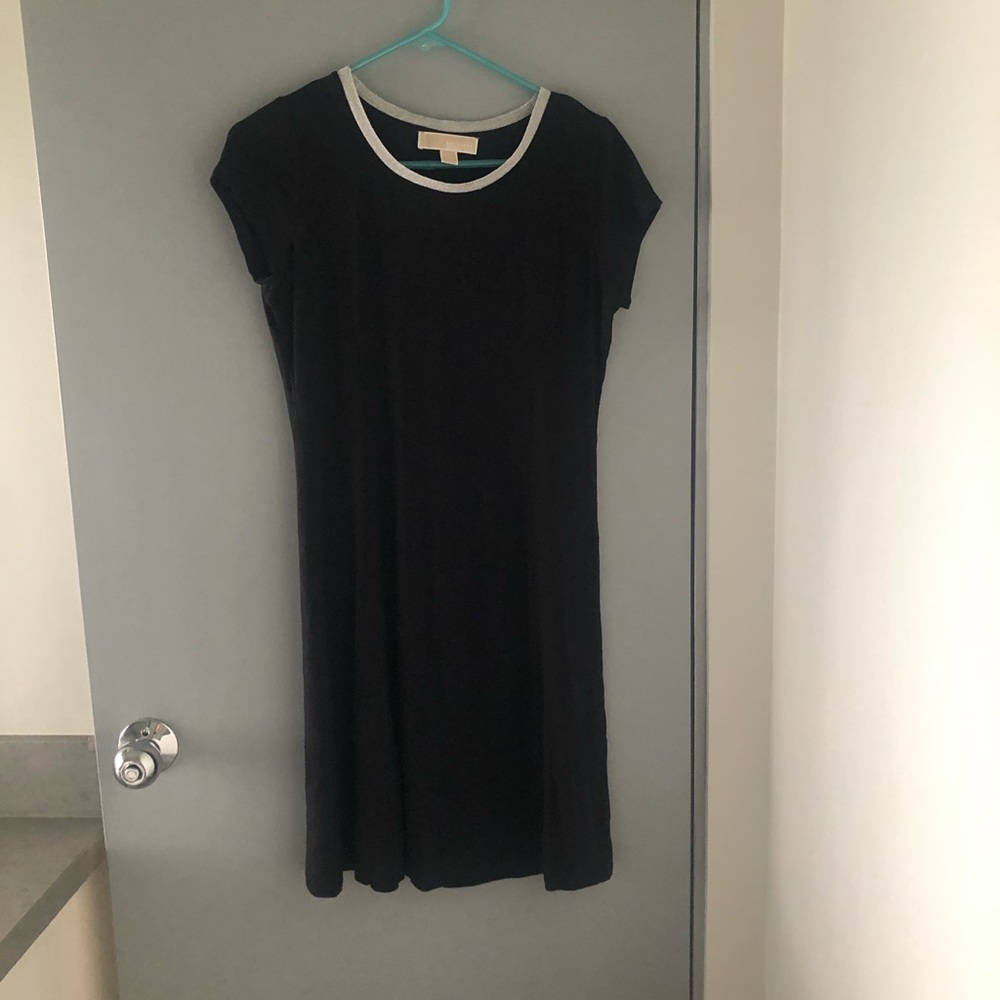 Michael Kors T-Shirt Dress with metallic detail